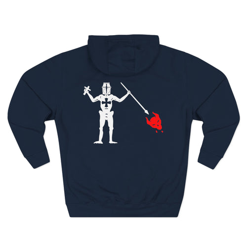 Inferno Hunter Hoodie — Graphic Streetwear Fleece Hoodie