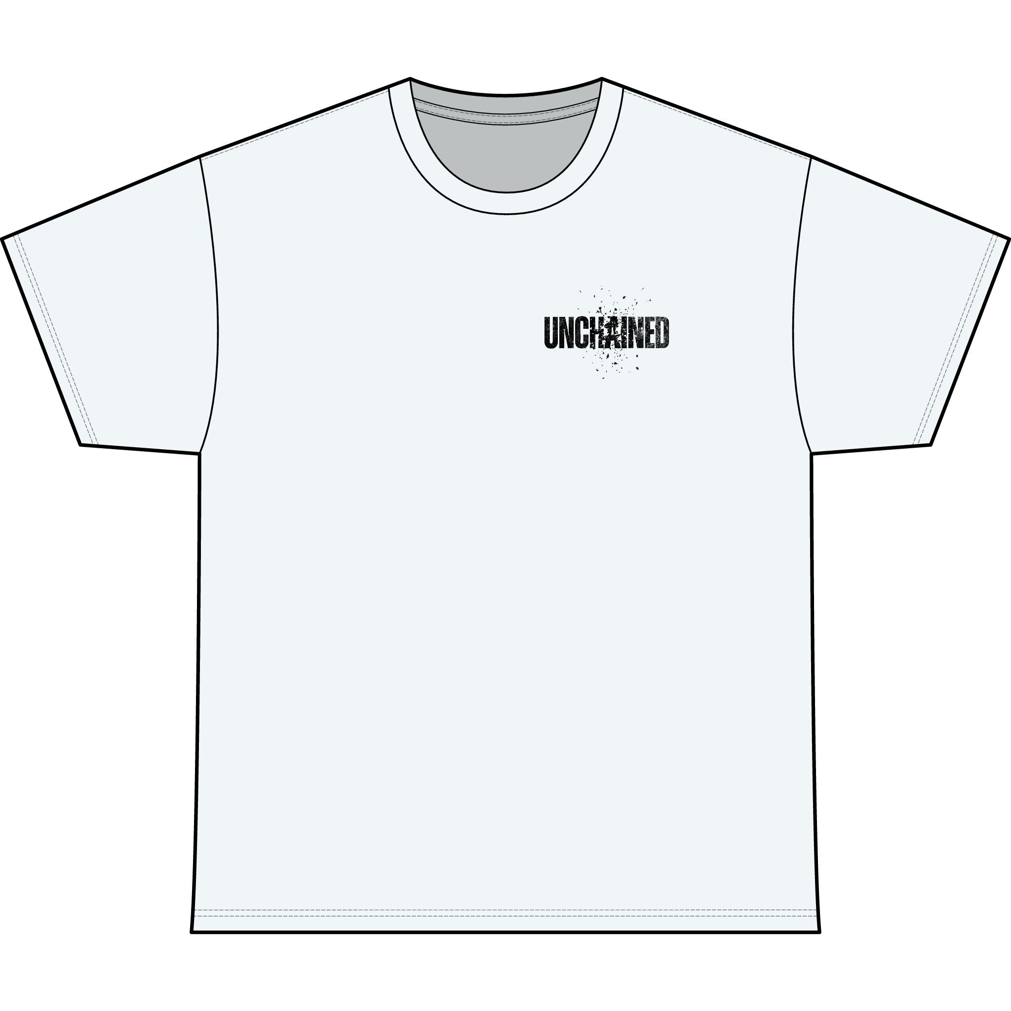Knight of Inner Victory Heavyweight Tee — "Unchained" Graphic T-Shirt