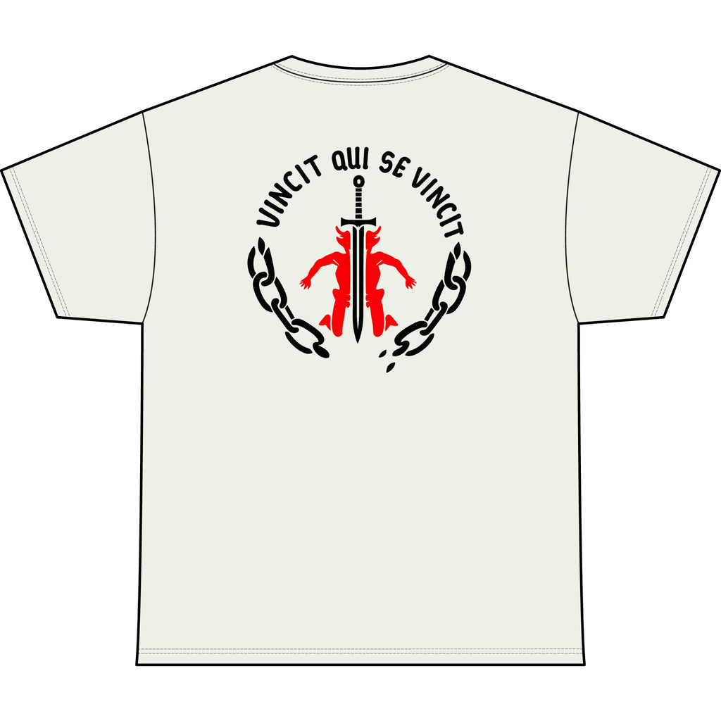 Sword of Temptation Heavyweight Tee — "Unchained" Graphic T-Shirt