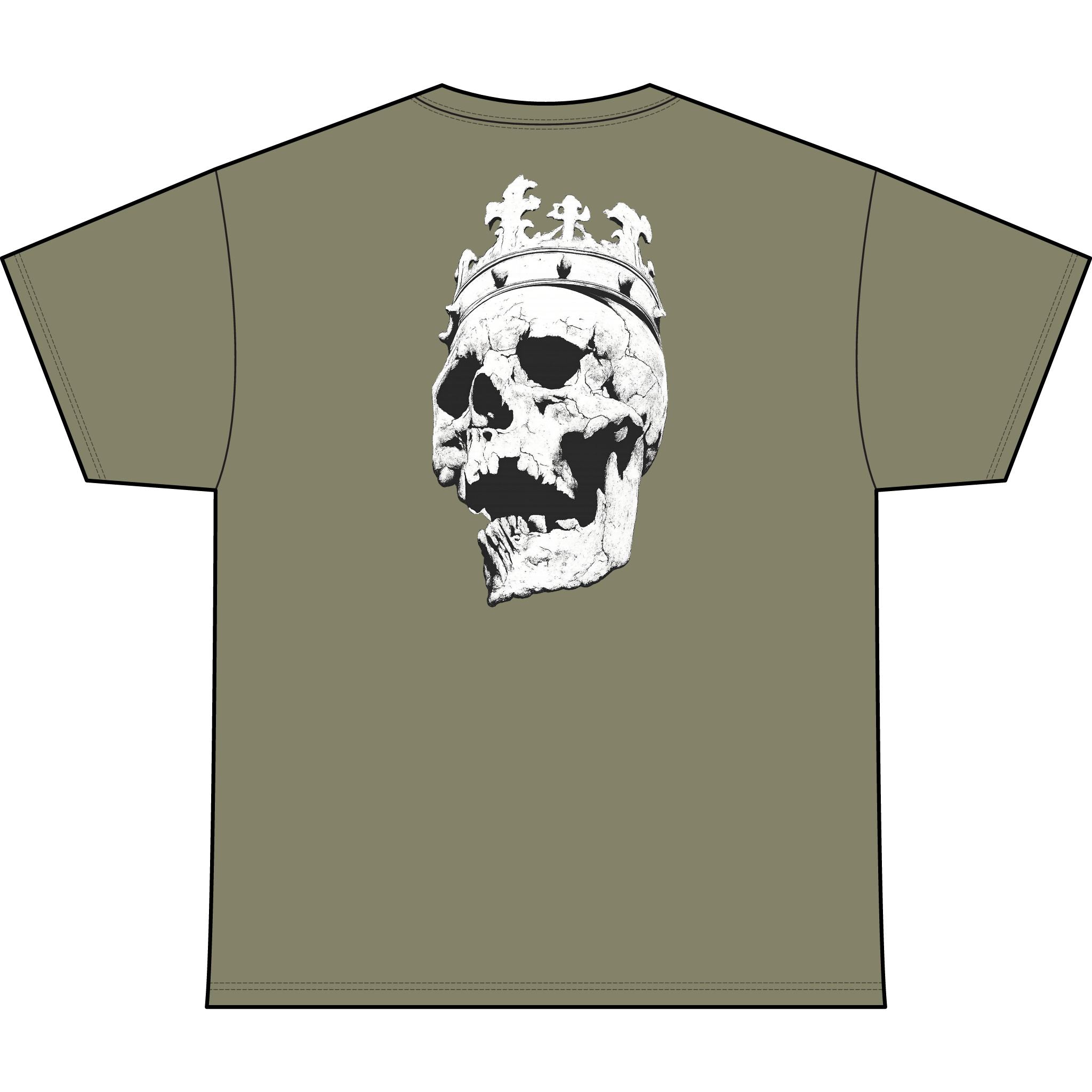 Skull Crown Heavyweight Tee — "Unchained" Graphic T-Shirt