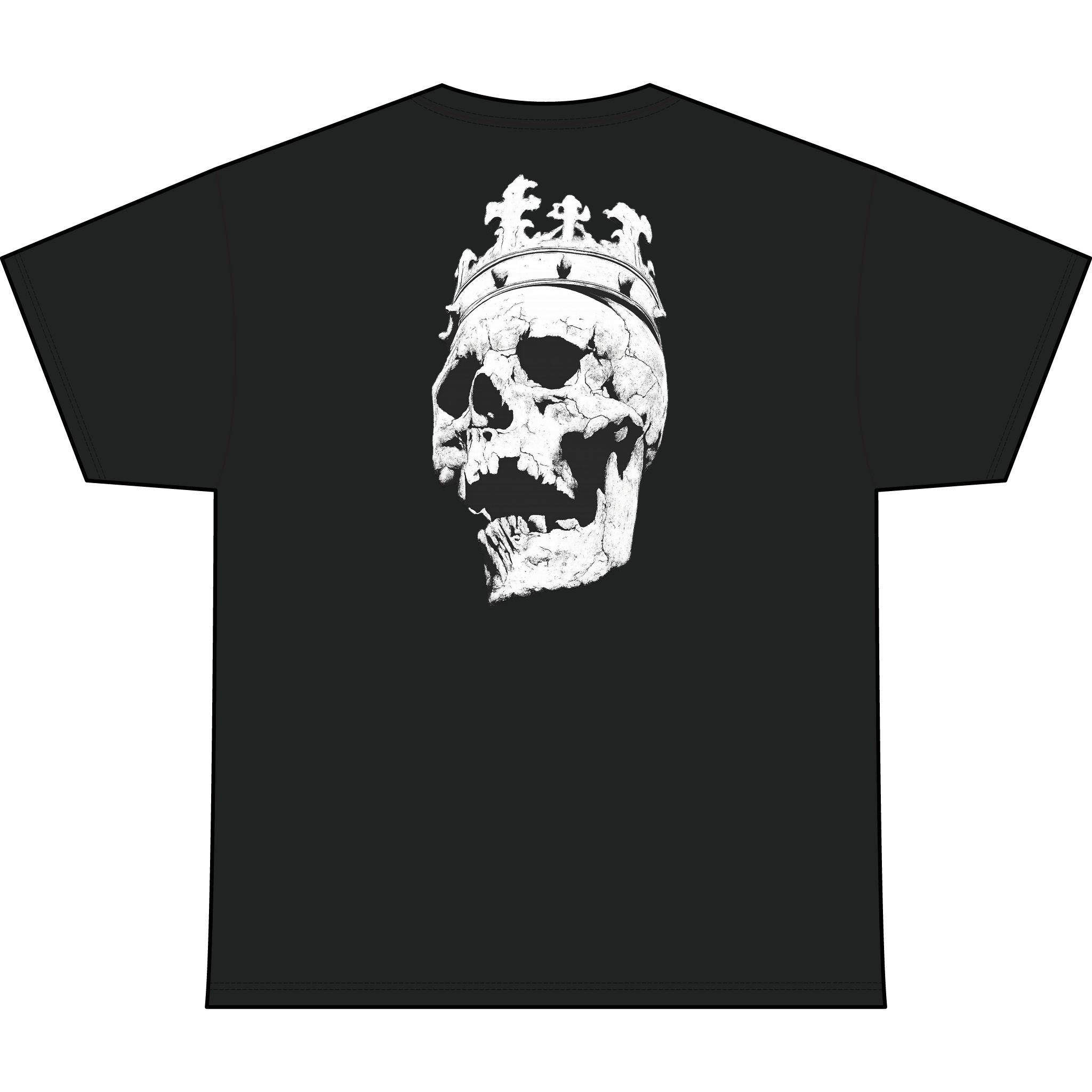 Skull Crown Heavyweight Tee — "Unchained" Graphic T-Shirt