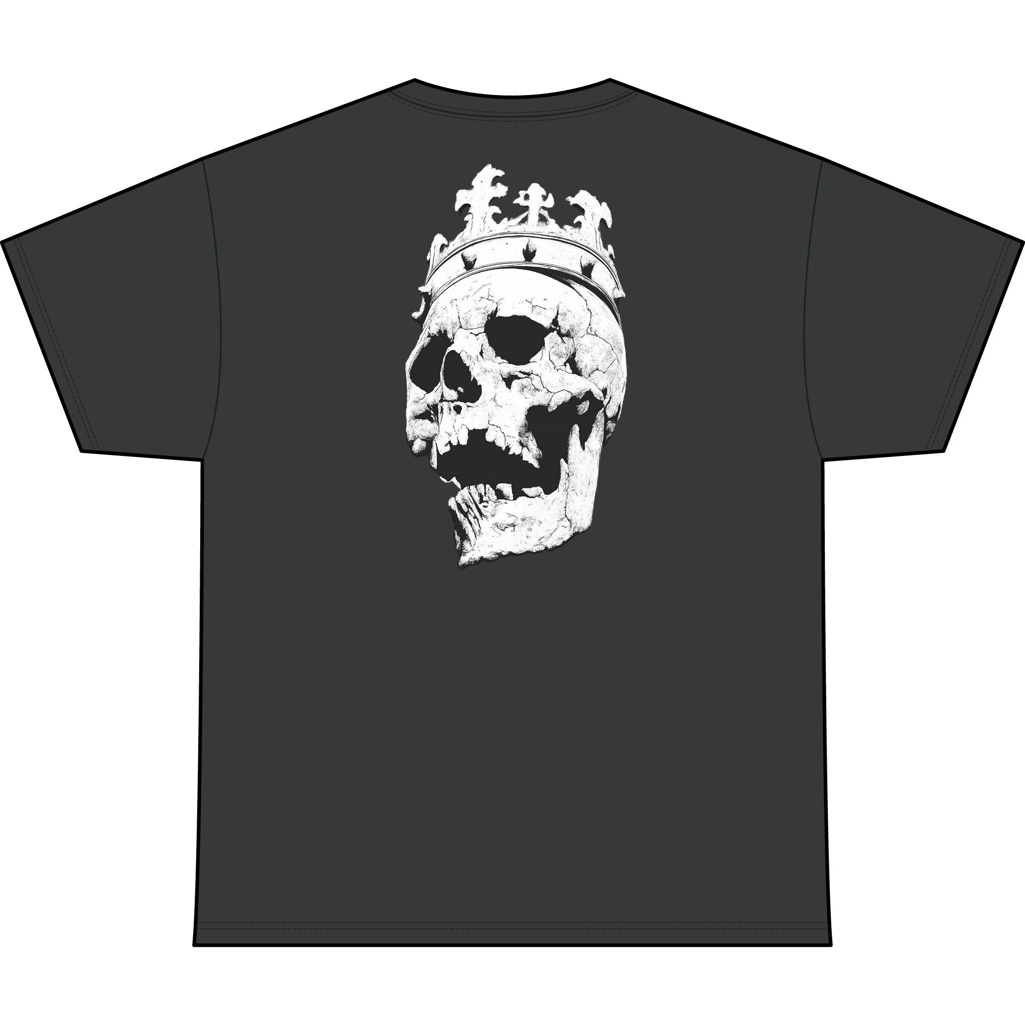 Skull Crown Heavyweight Tee — "Unchained" Graphic T-Shirt