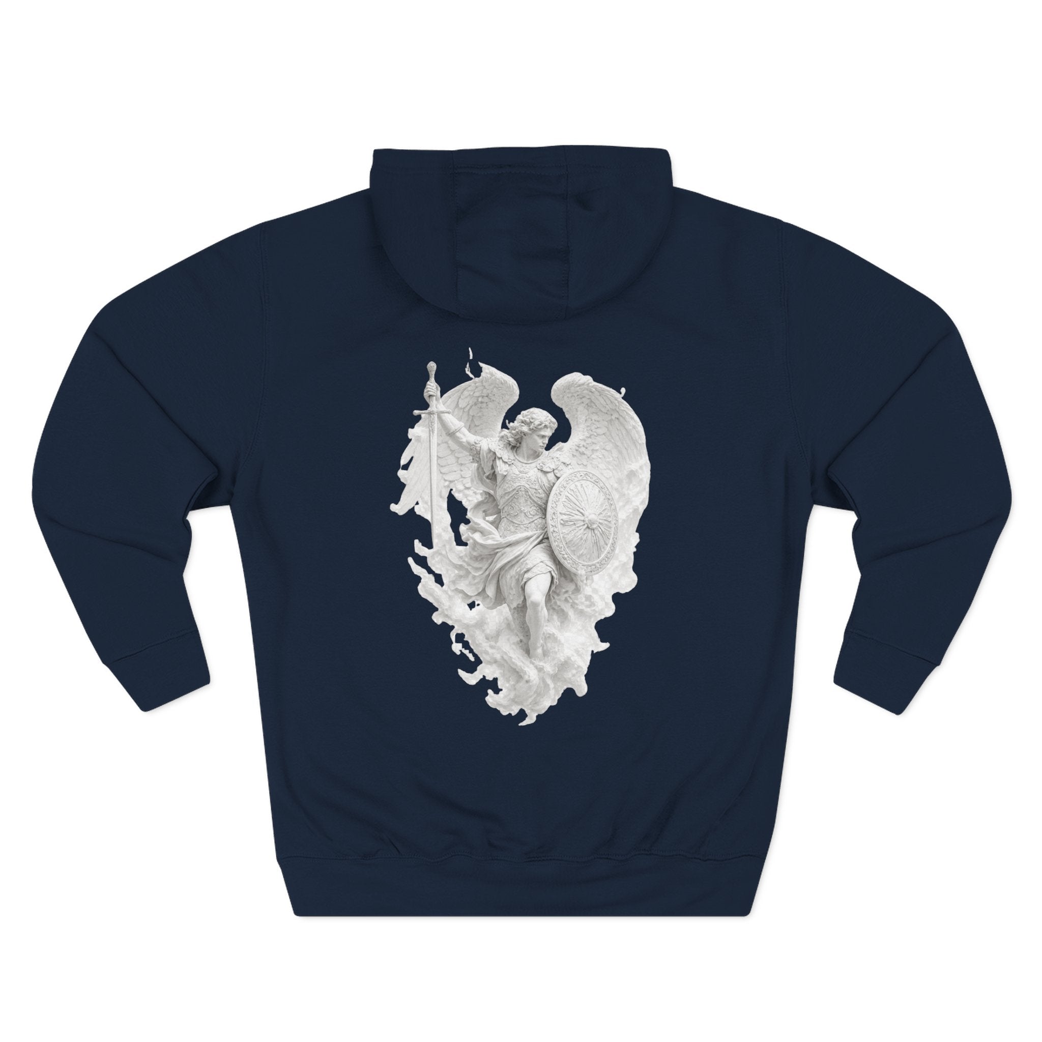 Unchained Fallen Angel Heart Hoodie — Graphic Streetwear Fleece Hoodie