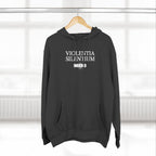 VIOLENTIA SILENTIUM Hoodie — Graphic Streetwear Fleece Hoodie