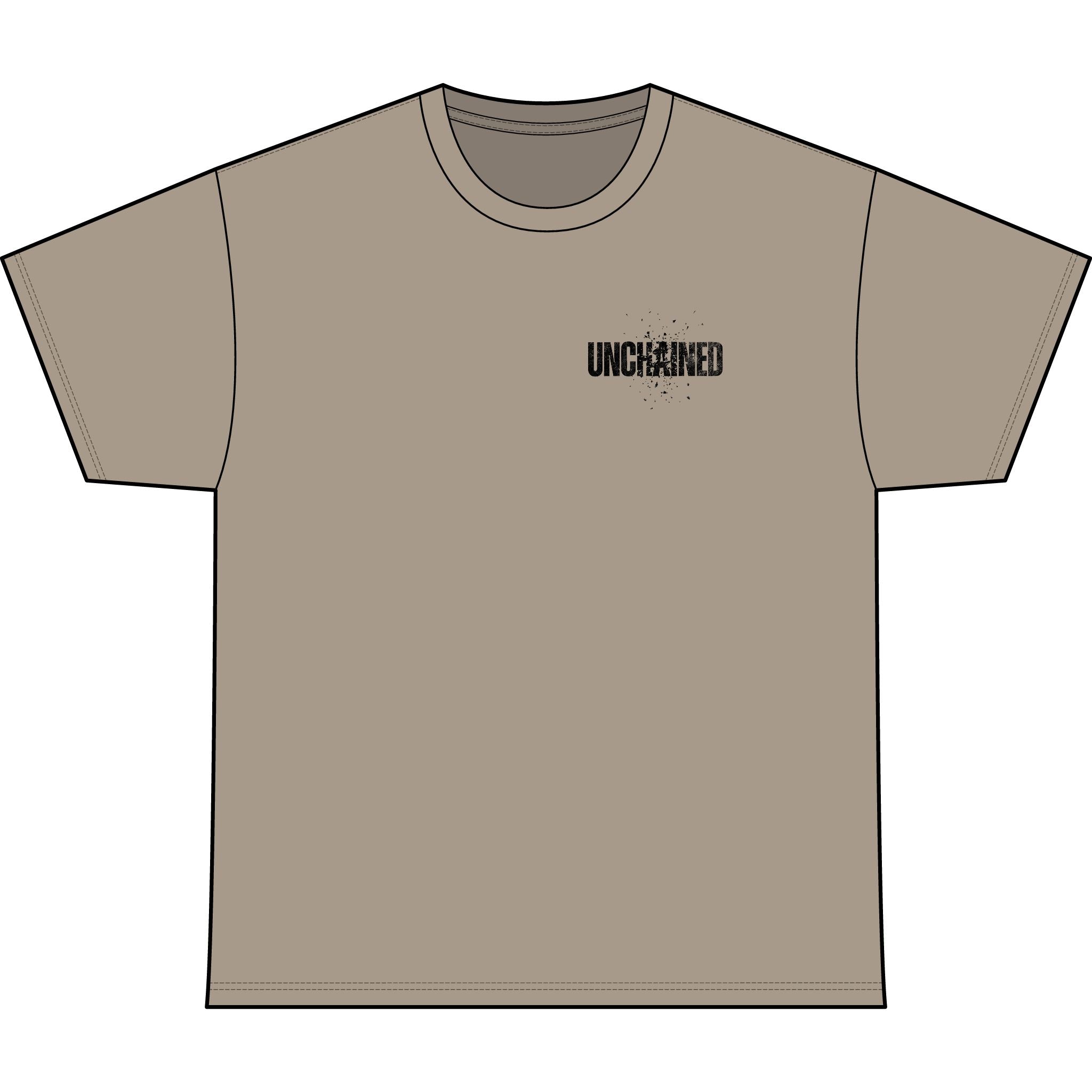 Samurai Rider Heavyweight Tee — "Unchained" Graphic T-Shirt
