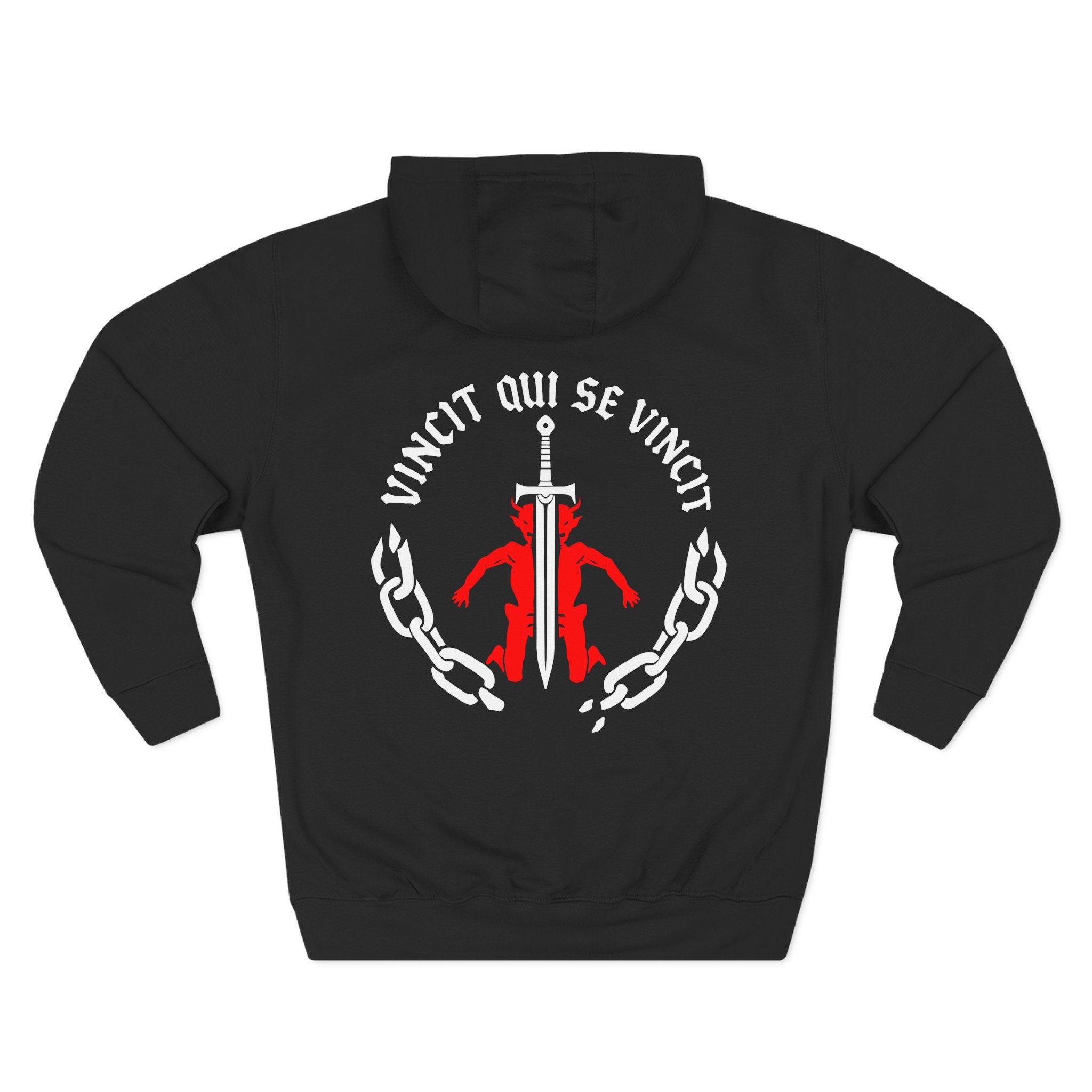 Sword of Temptation Hoodie — Graphic Streetwear Fleece Hoodie