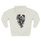 Unchained Fallen Angel Heart Hoodie — Graphic Streetwear Fleece Hoodie