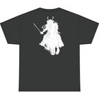 Samurai Rider Heavyweight Tee — "Unchained" Graphic T-Shirt