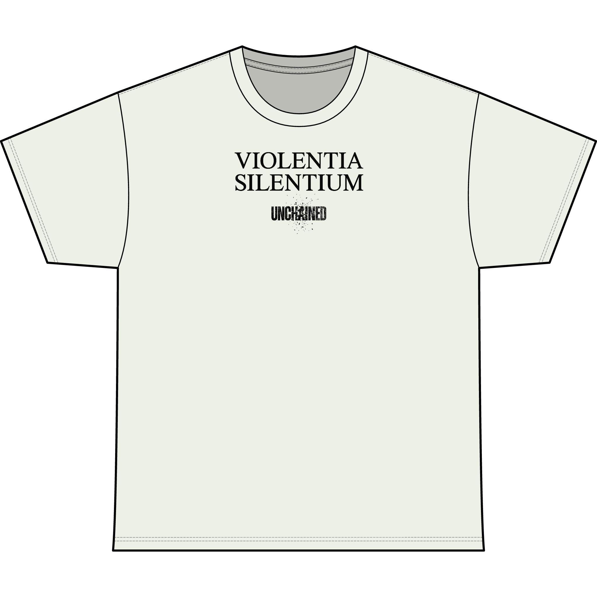 VIOLENTIA SILENTIUM Heavyweight Tee — "Unchained" Graphic T-Shirt