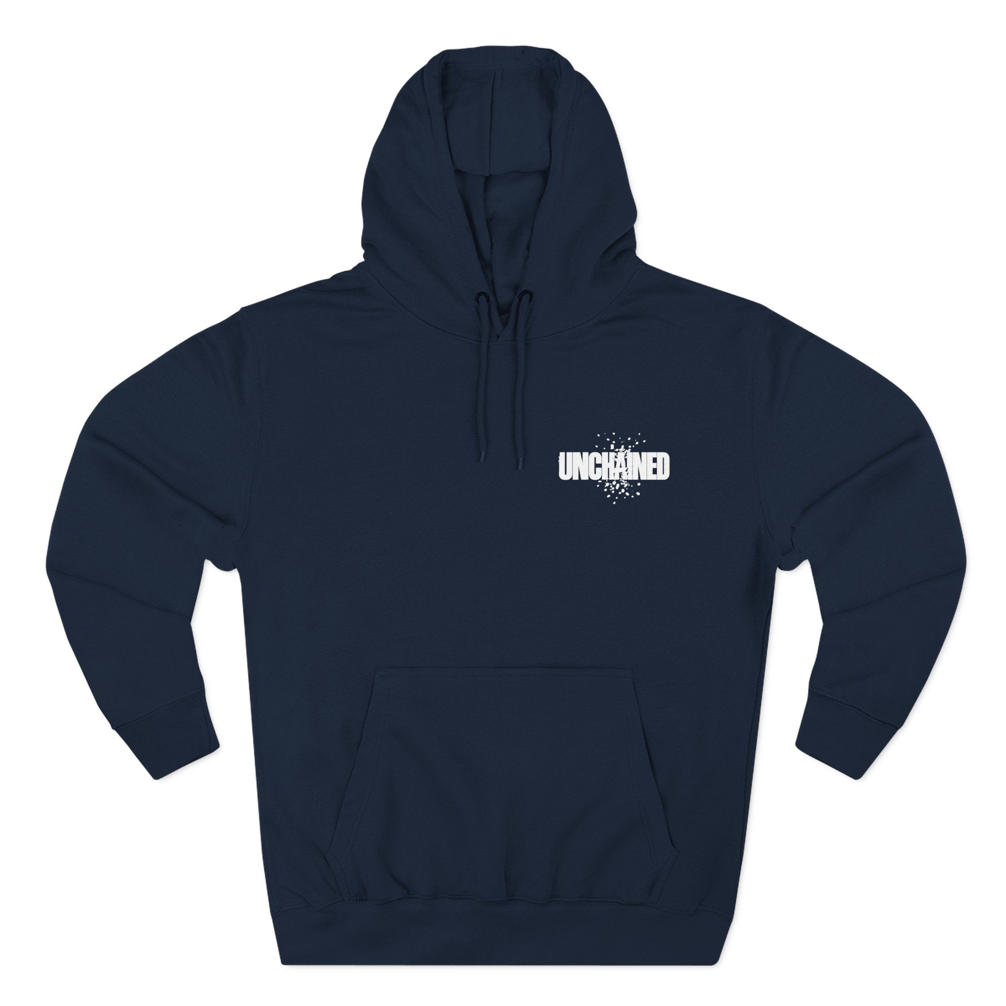 Unchained Fallen Angel Heart Hoodie — Graphic Streetwear Fleece Hoodie