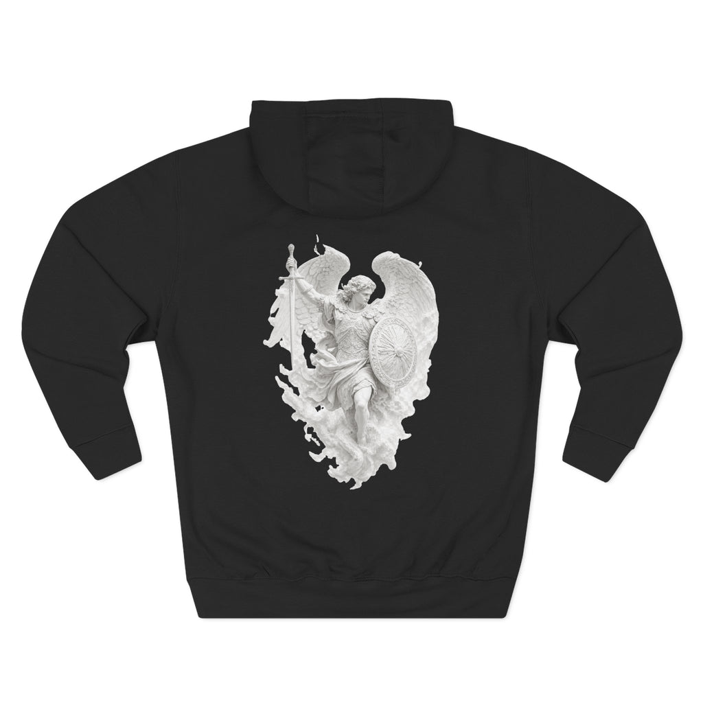 Unchained Fallen Angel Heart Hoodie — Graphic Streetwear Fleece Hoodie