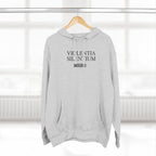 VIOLENTIA SILENTIUM Hoodie — Graphic Streetwear Fleece Hoodie