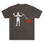 Inferno Hunter T-Shirt — "Vincit Qui Se Vincit" Gothic Chain Design