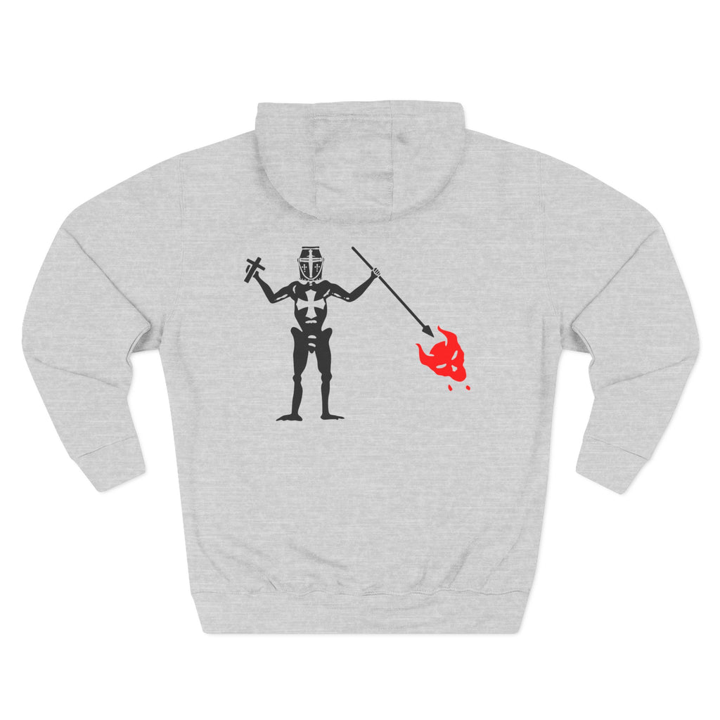 Inferno Hunter Hoodie — Graphic Streetwear Fleece Hoodie