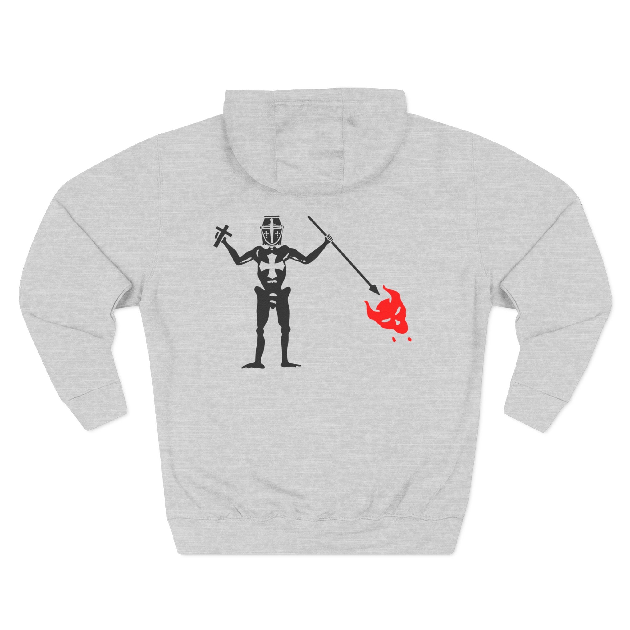 Inferno Hunter Hoodie — Graphic Streetwear Fleece Hoodie