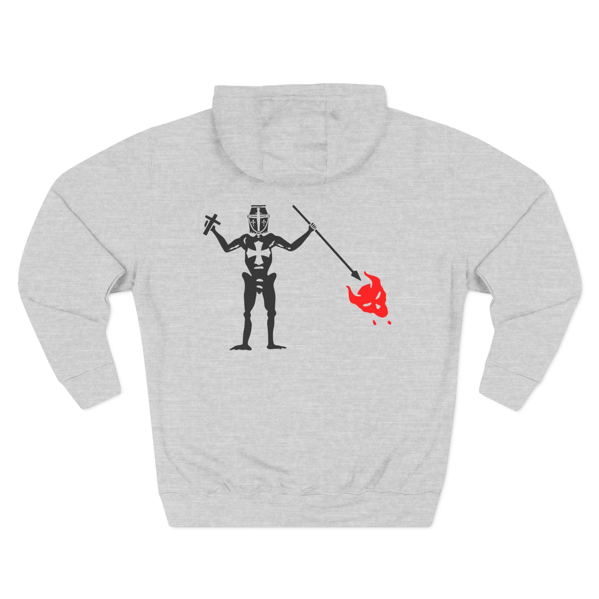 Inferno Hunter Hoodie — Graphic Streetwear Fleece Hoodie