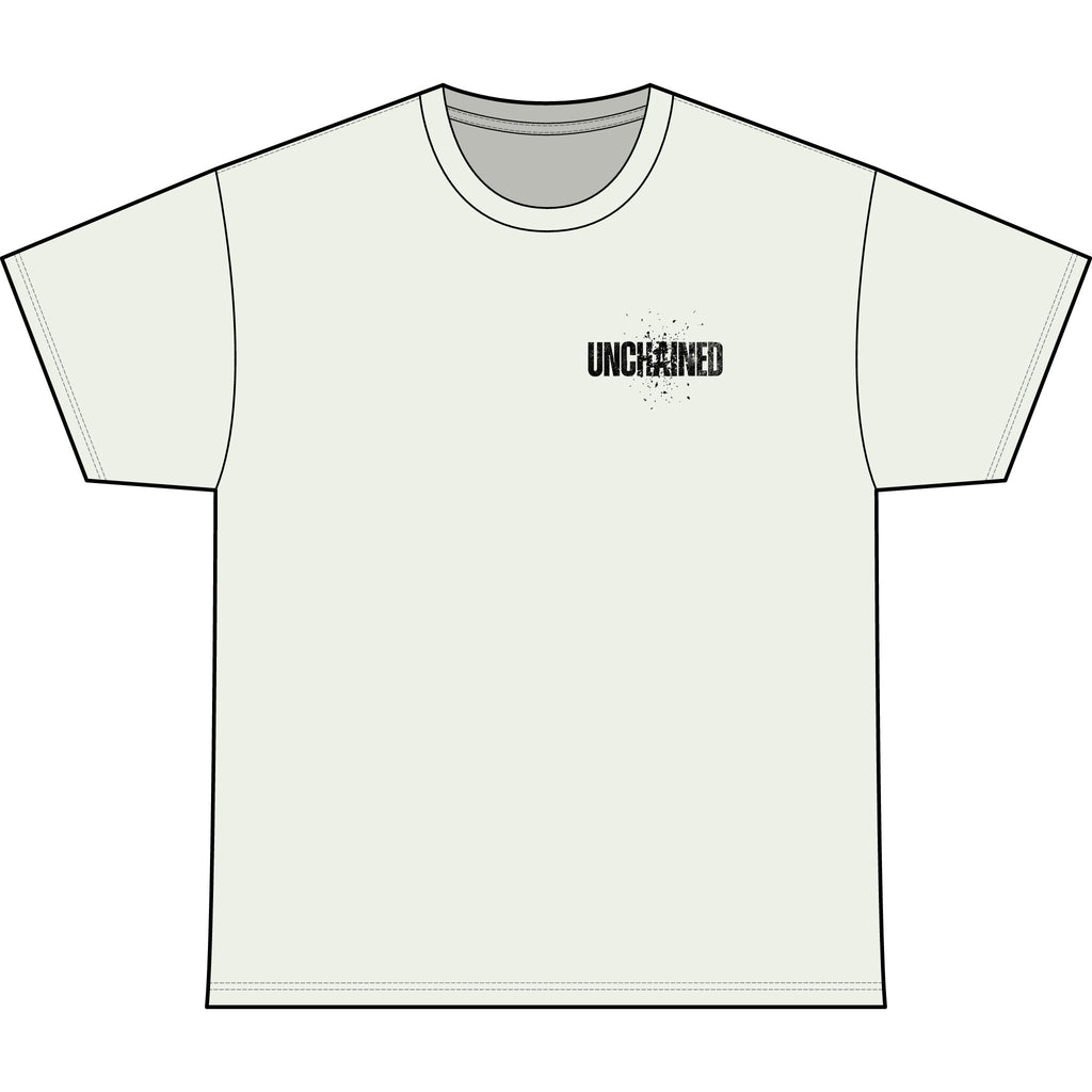 Samurai Rider Heavyweight Tee — "Unchained" Graphic T-Shirt