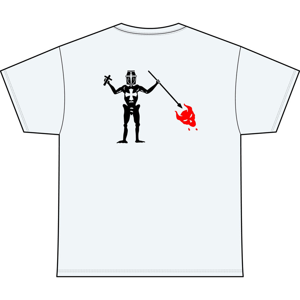 Inferno Hunter Heavyweight Tee — "Unchained" Graphic T-Shirt