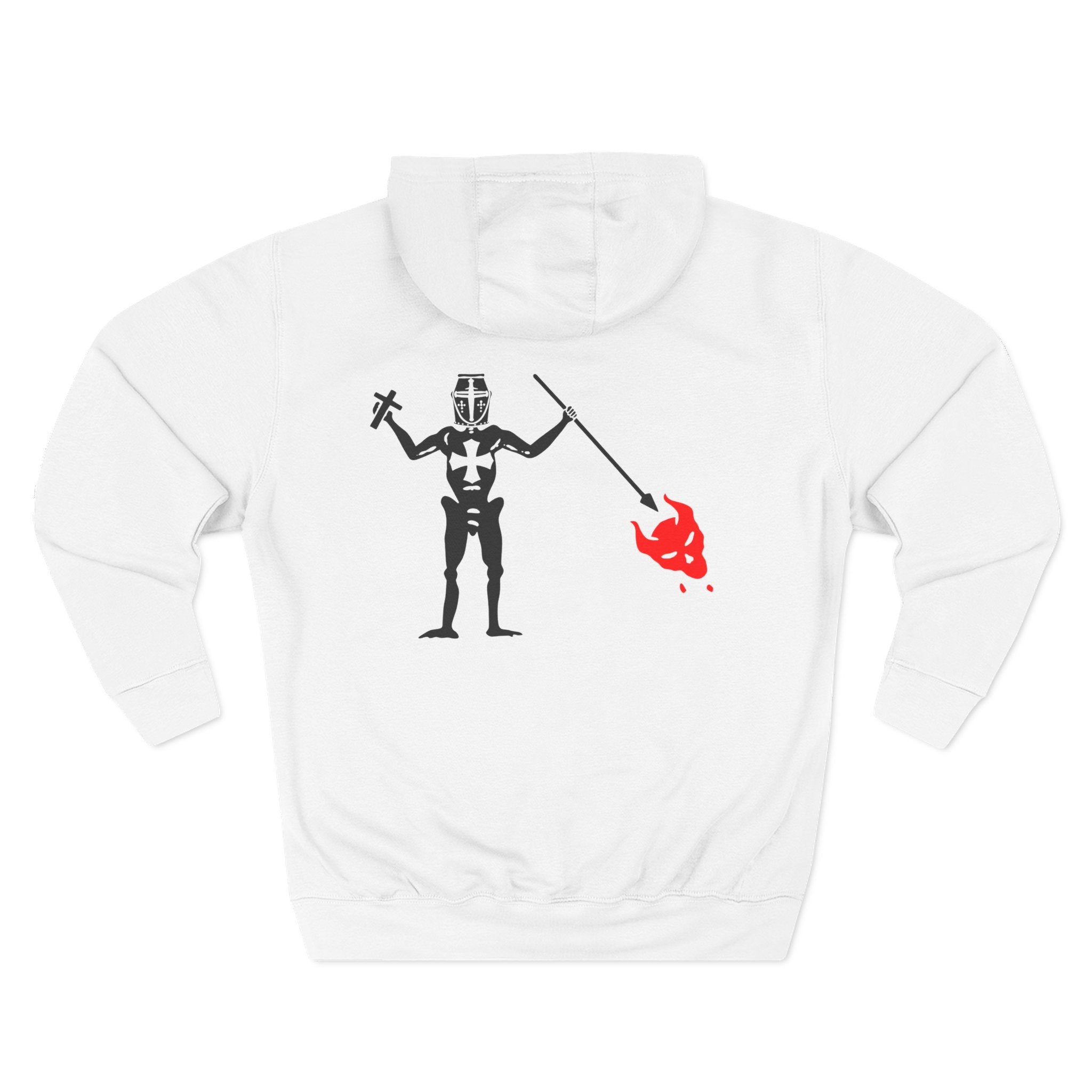 Inferno Hunter Hoodie — Graphic Streetwear Fleece Hoodie