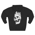 Unchained Crown Skull Hoodie — Graphic Streetwear Fleece Hoodie