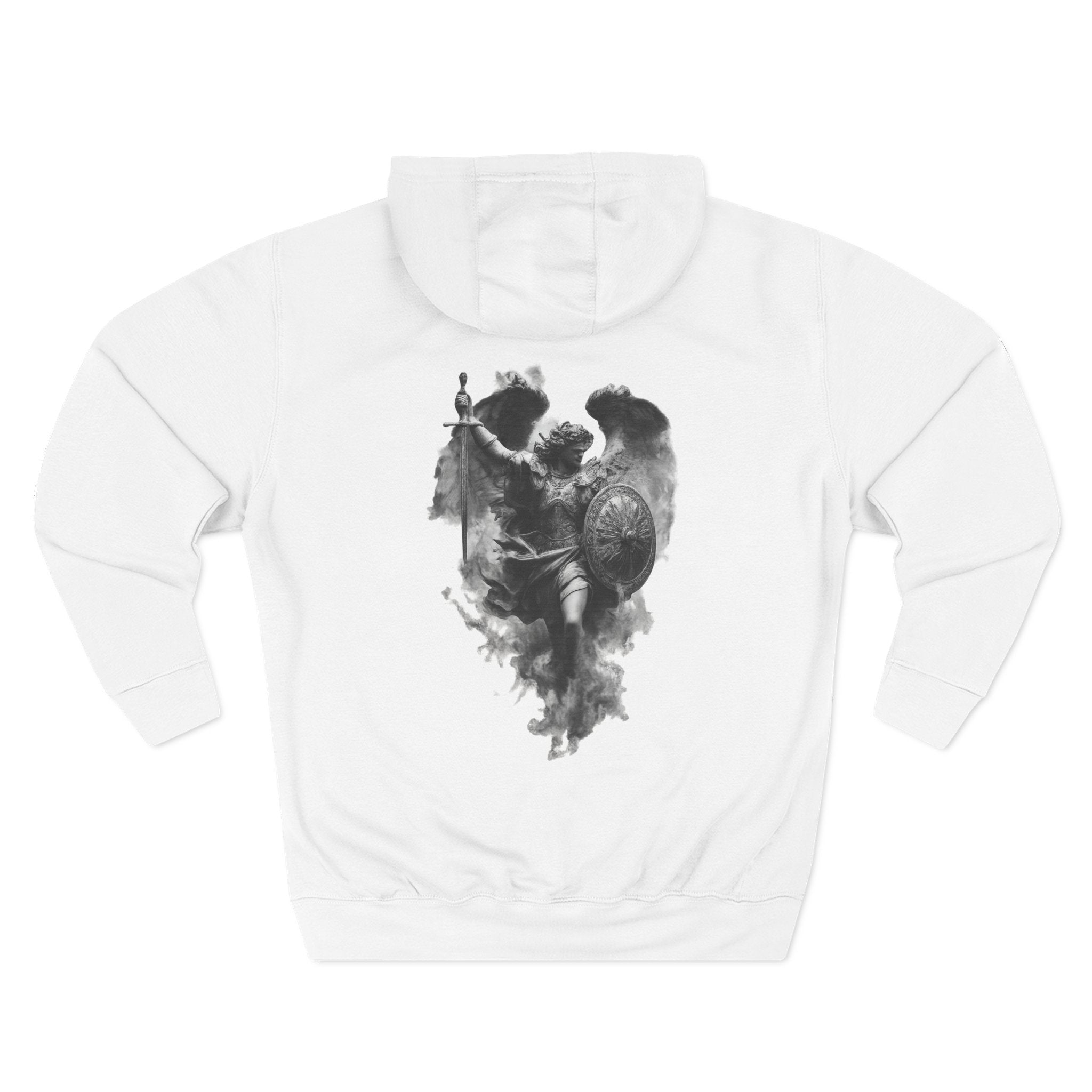 Unchained Fallen Angel Heart Hoodie — Graphic Streetwear Fleece Hoodie