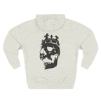 Unchained Crown Skull Hoodie — Graphic Streetwear Fleece Hoodie