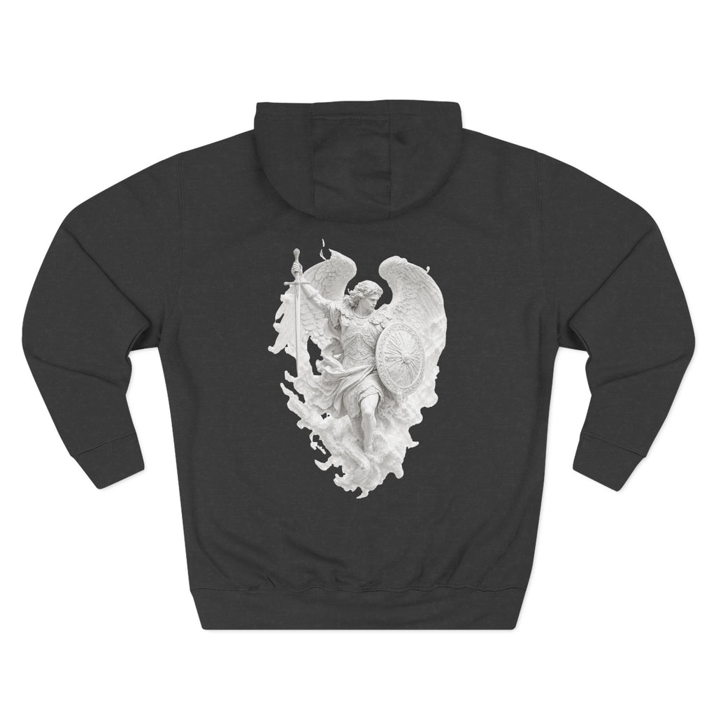 Unchained Fallen Angel Heart Hoodie — Graphic Streetwear Fleece Hoodie