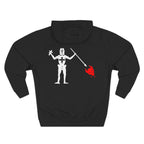 Inferno Hunter Hoodie — Graphic Streetwear Fleece Hoodie