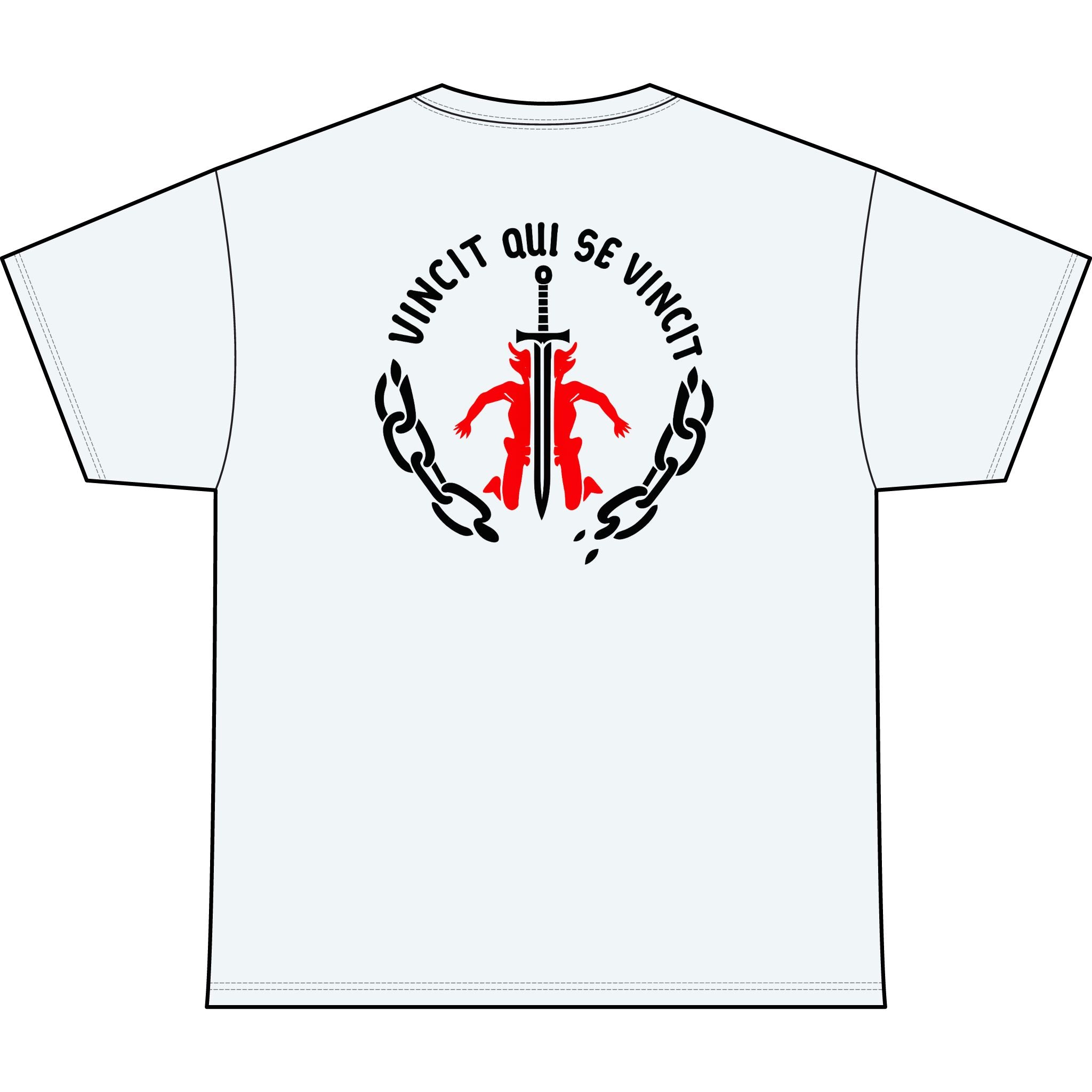 Sword of Temptation Heavyweight Tee — "Unchained" Graphic T-Shirt