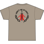 Sword of Temptation Heavyweight Tee — "Unchained" Graphic T-Shirt