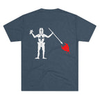 Inferno Hunter T-Shirt — "Vincit Qui Se Vincit" Gothic Chain Design