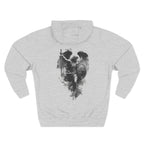 Unchained Fallen Angel Heart Hoodie — Graphic Streetwear Fleece Hoodie