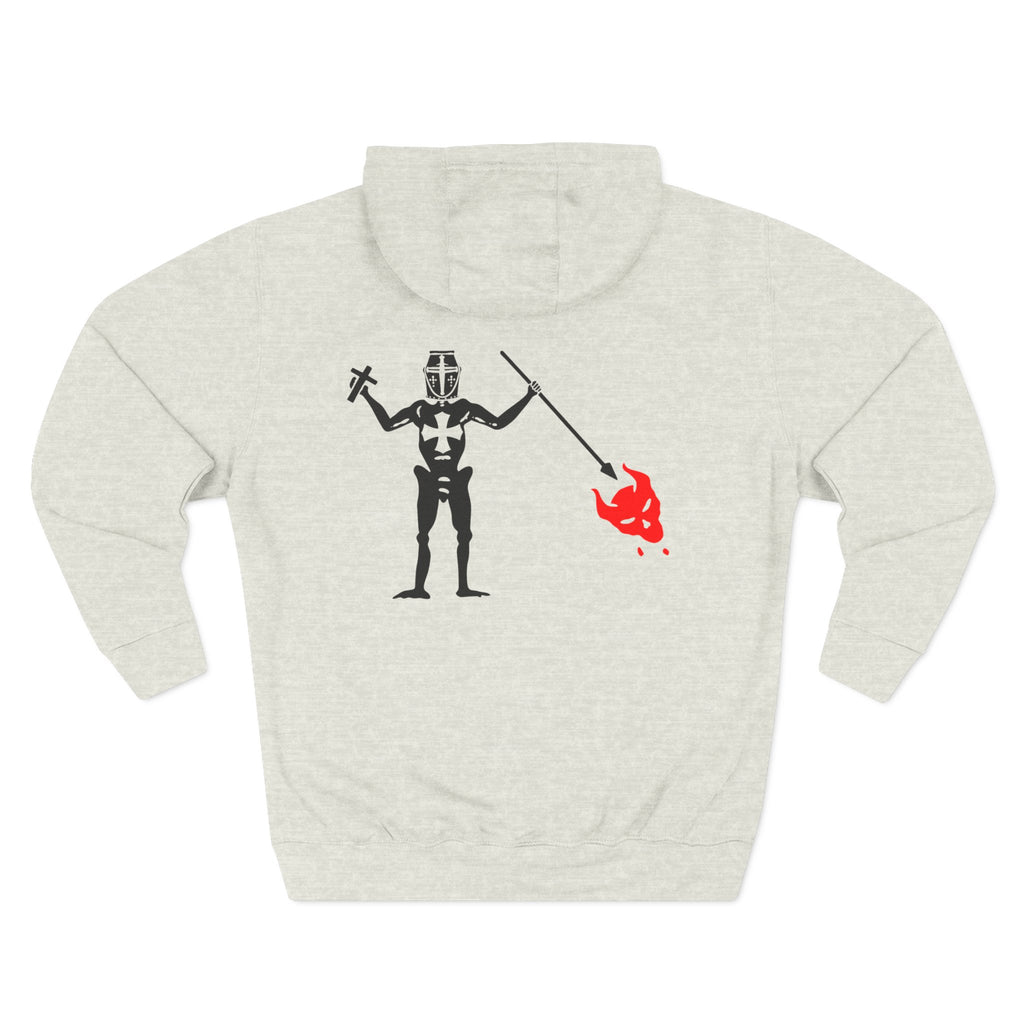 Inferno Hunter Hoodie — Graphic Streetwear Fleece Hoodie