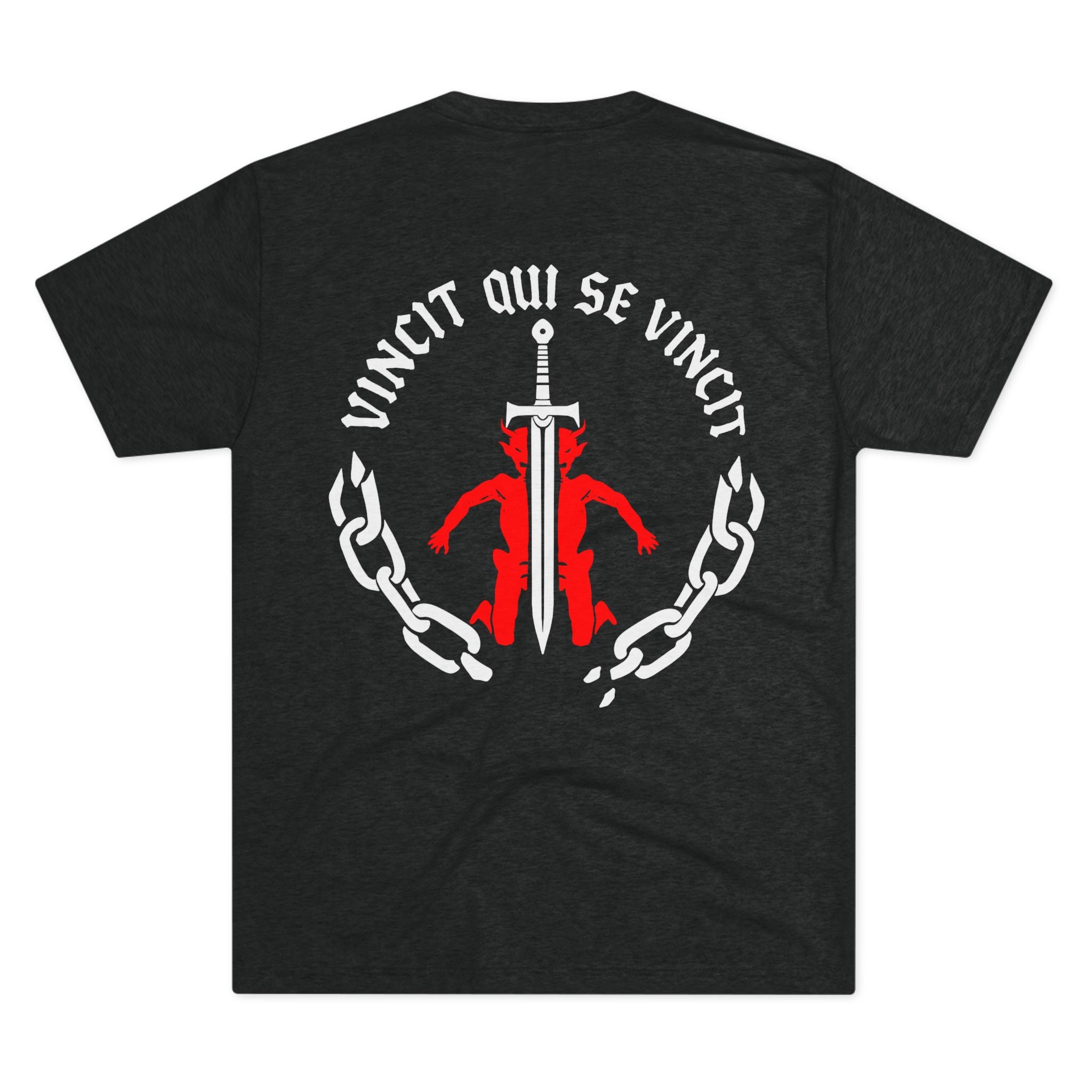 Sword of Temptation T-Shirt — Gothic Chain Design
