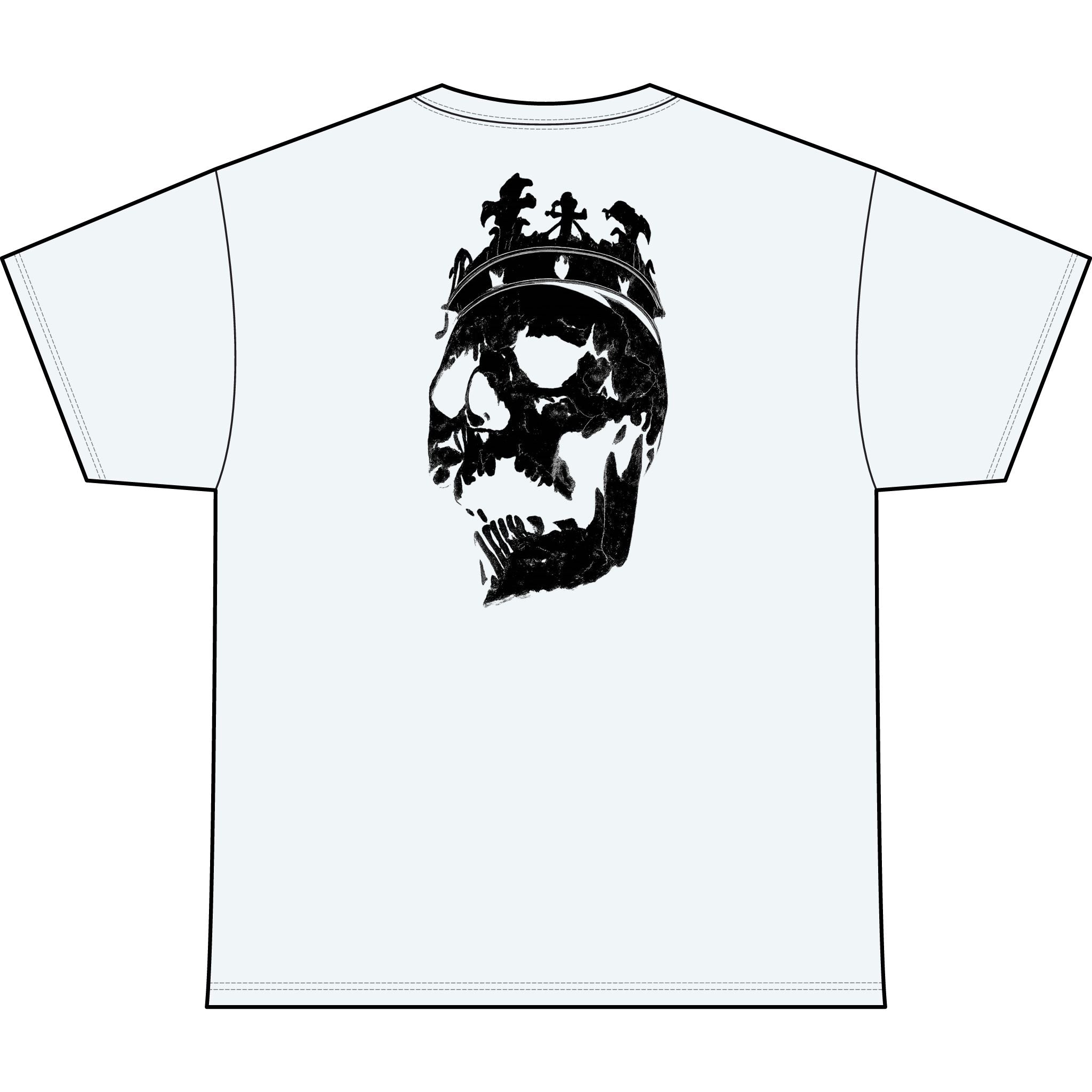Skull Crown Heavyweight Tee — "Unchained" Graphic T-Shirt