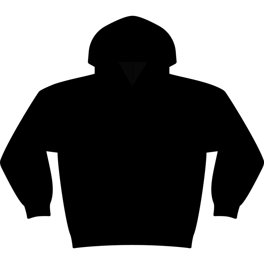 Hoodie — "Flippin' Tables" Gothic Cross Hooded Sweatshirt