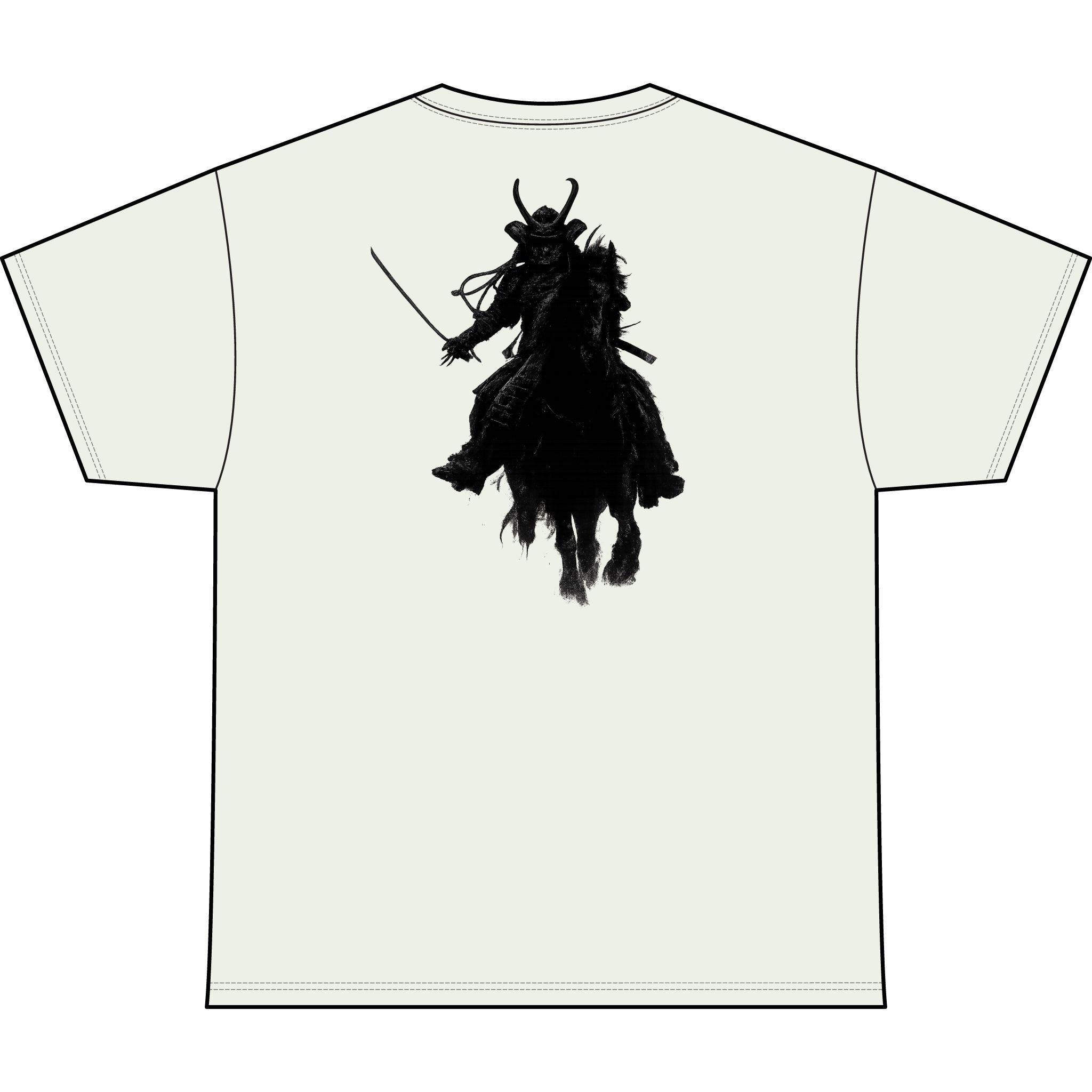 Samurai Rider Heavyweight Tee — "Unchained" Graphic T-Shirt