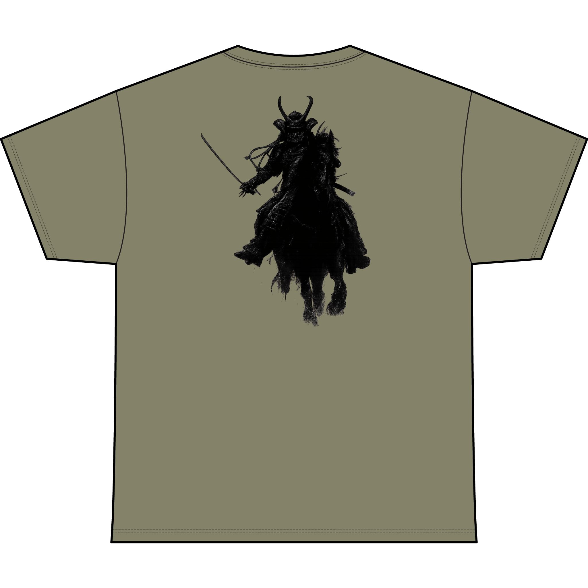 Samurai Rider Heavyweight Tee — "Unchained" Graphic T-Shirt
