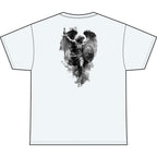 Unchained Fallen Angel Heart Heavyweight Tee — "Unchained" Graphic T-Shirt