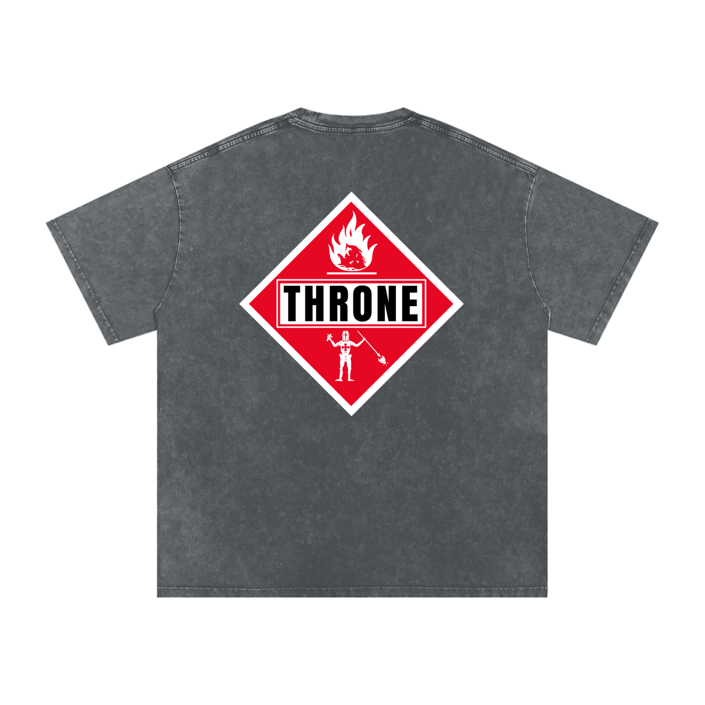 LORDS THRONE SNOW WASH HVY TEE