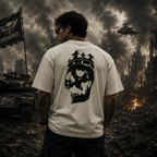 Skull Crown Heavyweight Tee — "Unchained" Graphic T-Shirt