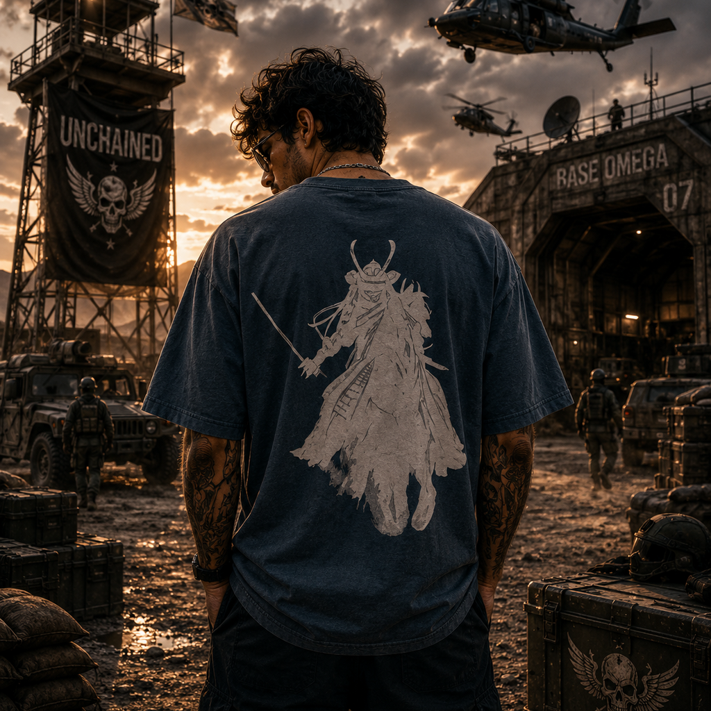 Unchained Samurai Rider T-Shirt — Tee